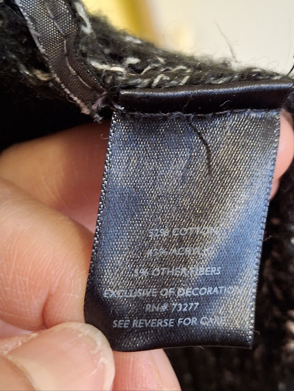 Simply Vera Vera Wang Open Waterfall Cardigan With Beaded Detail - Picture 5 of 8